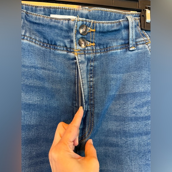 The Eventide High-Rise Wide-Leg Trouser Jean by Pilcro - Anthropology *NWOT - Picture 10 of 12